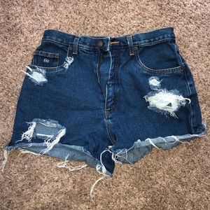 Vintage Bill Blass Jean Shorts